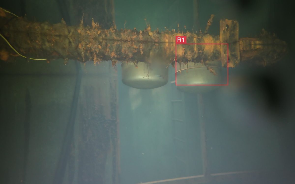 Betontank · 30 Jahre, Ostwestfalen: Unterwasseraufnahme aus unserer Inspektion